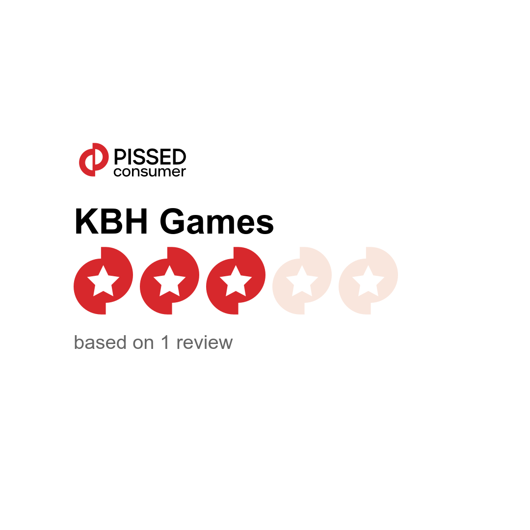 KBH Games Reviews | kbhgames.com @ PissedConsumer Kbh games